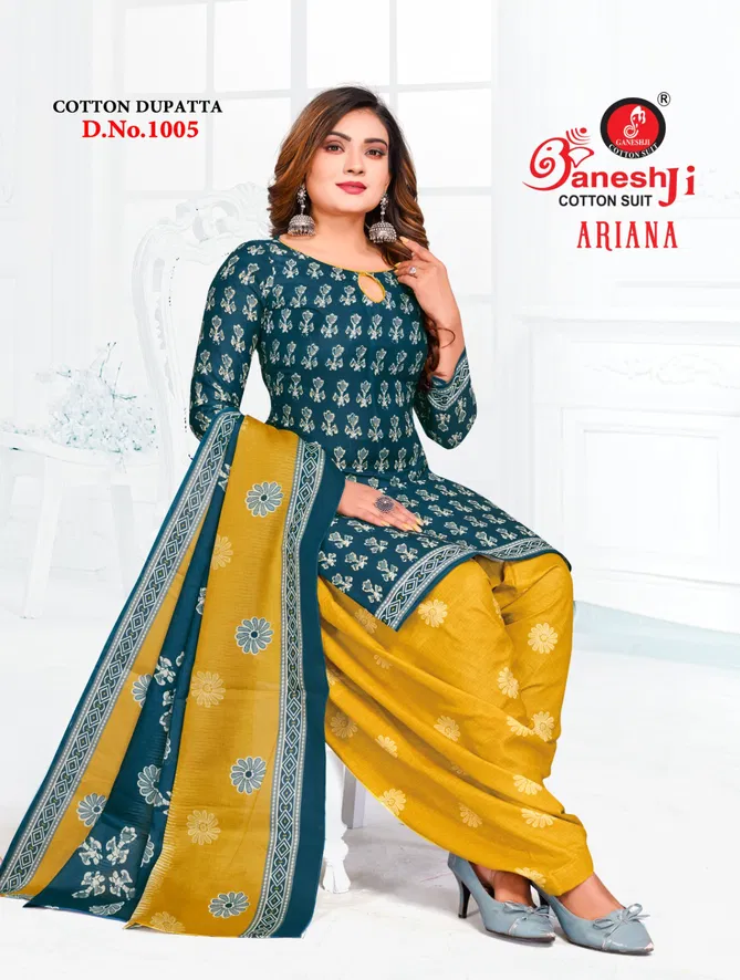 Ariana Vol 1 By Ganeshji  Cotton Printed Dress Material Wholesale Shop in Surat
